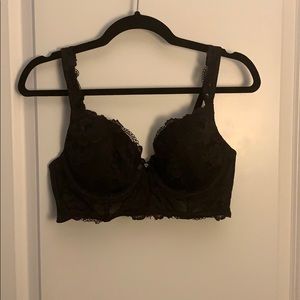 Longline lace bra